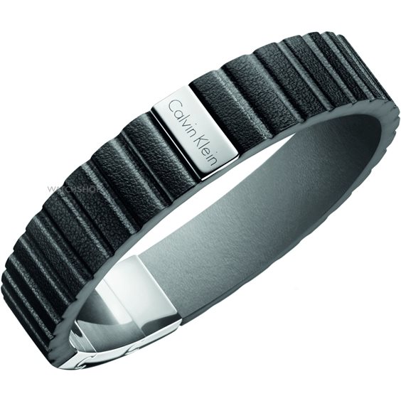 Oiritaly Bracciale Uomo Calvin Klein KJ5SBB090100 Pelle